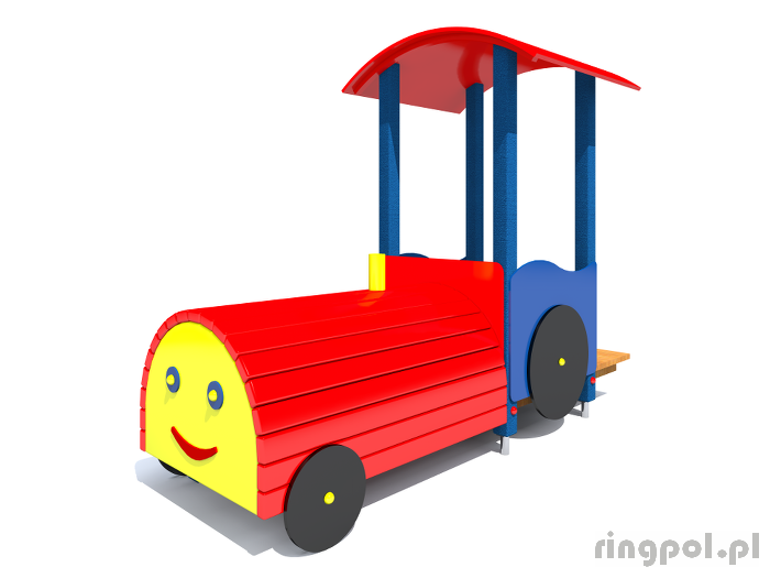 tematyczny plac zabaw lokomotywa z061 -Tematyczne place zabaw